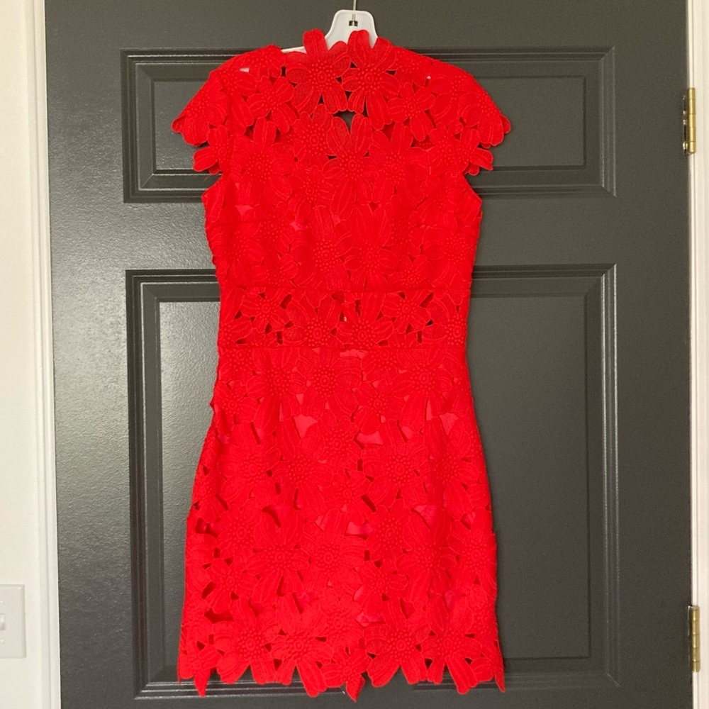 NWOT- beautiful red dress, size medium. Bought from a boutique.